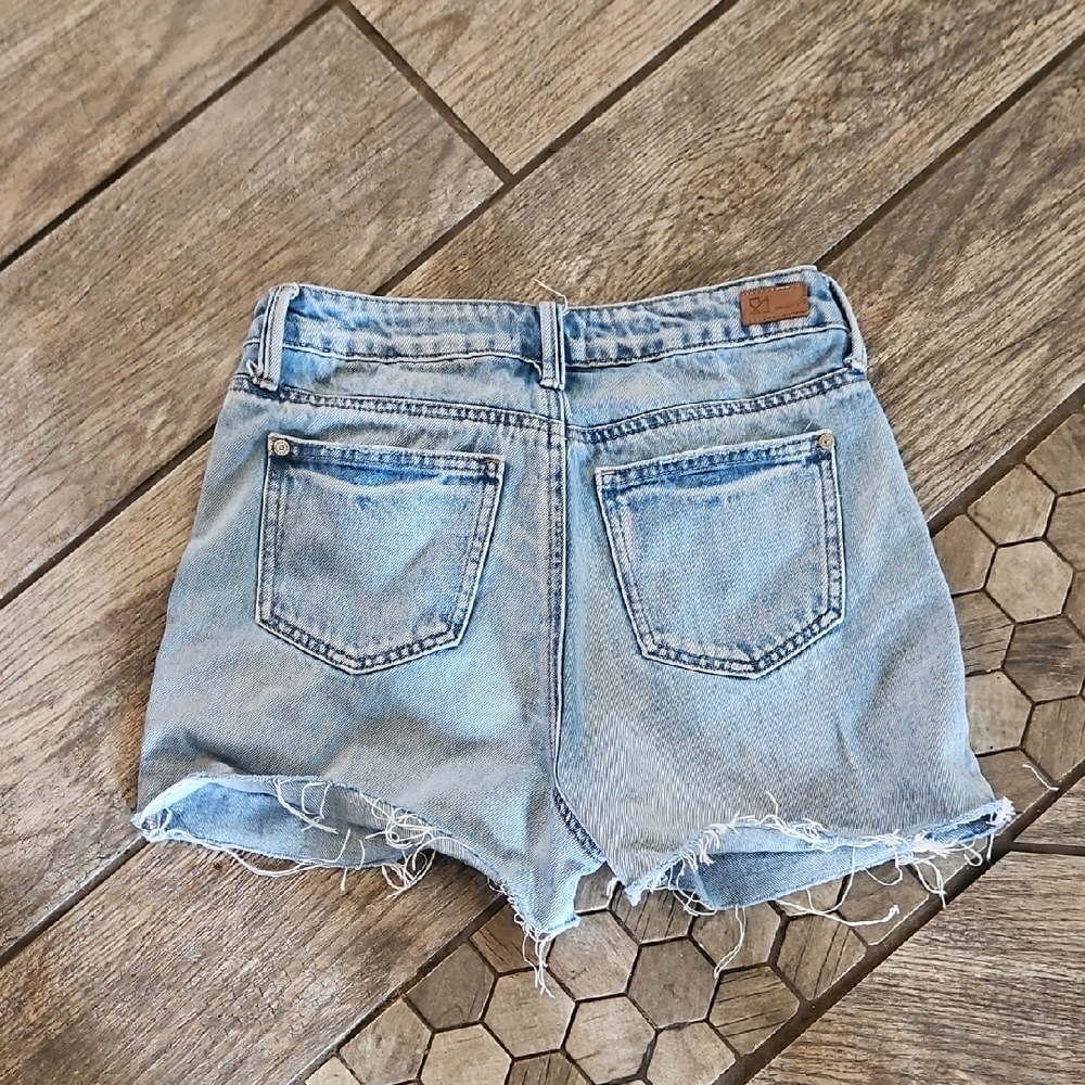 Light Blue Denim Shorts
